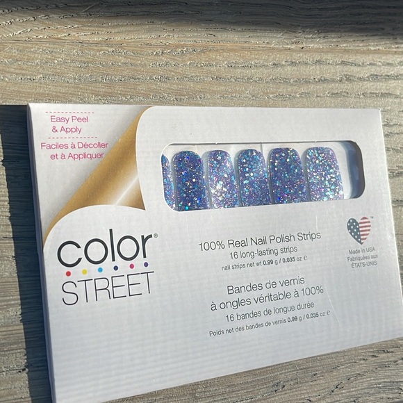 ColorStreet Manicure NailStrips MardiGras-Purple, Blue, SilverSparkles 2 for $18 - Picture 5 of 8